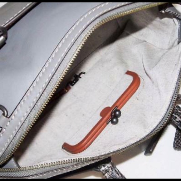 NWT Coach Rogue 1941 with snakeskin grey. - Picture 3 of 5